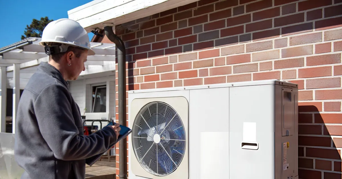 heat pump installation