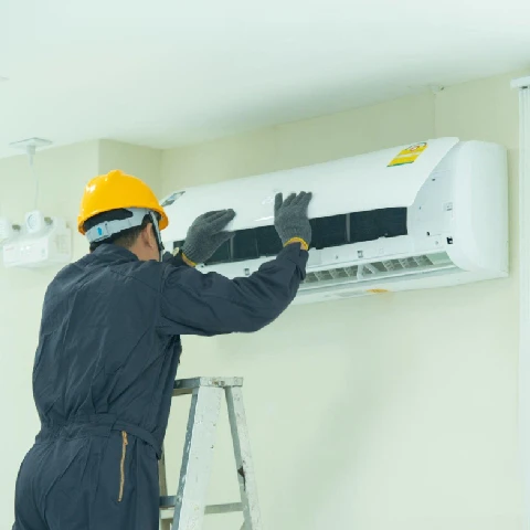 Mini Split heat pump installation