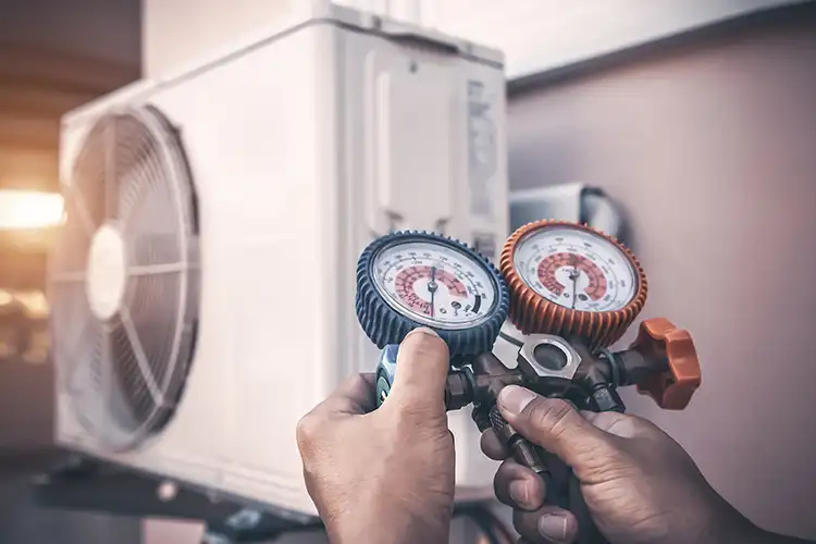 heat pump installation